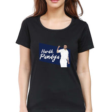 Load image into Gallery viewer, Hardik Pandya T-Shirt for Women-Black-Ektarfa.online
