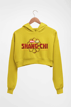 Load image into Gallery viewer, Shang-Chi Crop HOODIE FOR WOMEN-Mustard Yellow-Ektarfa.online
