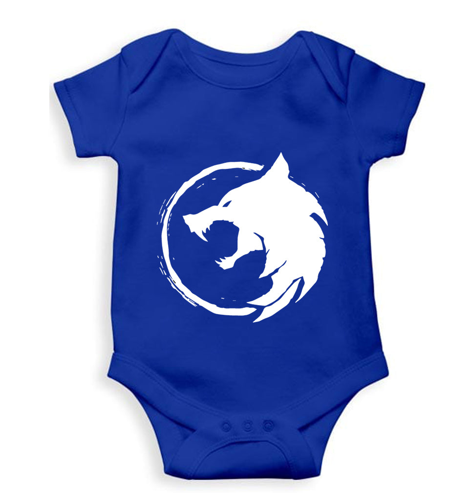 The Witcher Kids Romper For Baby Boy/Girl-Royal Blue-Ektarfa.online