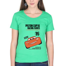 Load image into Gallery viewer, Lightning McQueen T-Shirt for Women-Ektarfa.online
