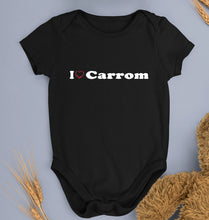 Load image into Gallery viewer, Love Carrom Kids Romper For Baby Boy/Girl-Black-Ektarfa.online
