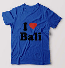 Load image into Gallery viewer, I Love Bali T-Shirt for Men-Royal Blue-Ektarfa.online
