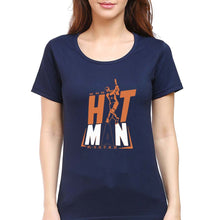 Load image into Gallery viewer, Rohit Sharma T-Shirt for Women-Navy Blue-Ektarfa.online
