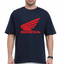 Load image into Gallery viewer, Honda Oversized T-Shirt for Men-Navy Blue-Ektarfa.online
