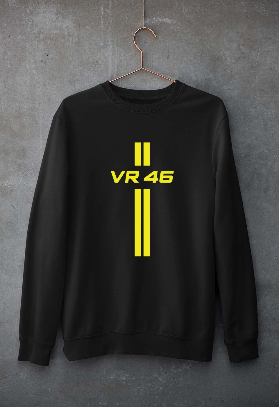 Valentino Rossi(VR 46) Unisex Sweatshirt for Men/Women-Black-Ektarfa.online