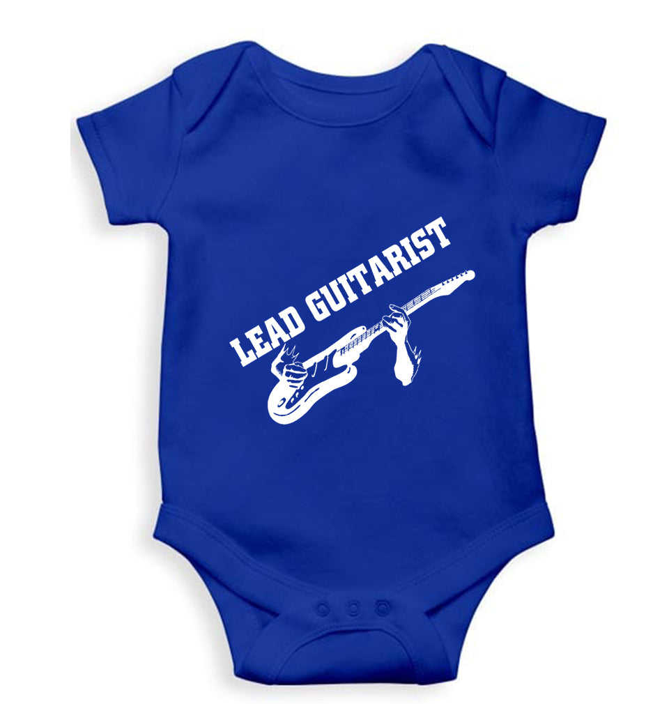 Guitarist Kids Romper For Baby Boy/Girl-0-5 Months(18 Inches)-Royal Blue-Ektarfa.online