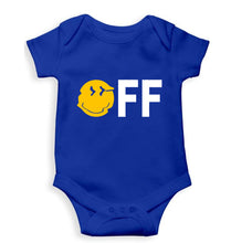 Load image into Gallery viewer, Emoji Off Kids Romper For Baby Boy/Girl-0-5 Months(18 Inches)-Royal Blue-Ektarfa.online
