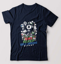 Load image into Gallery viewer, Billard Pool T-Shirt for Men-Navy Blue-Ektarfa.online
