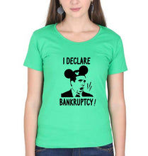 Load image into Gallery viewer, Michael Scott T-Shirt for Women-Flag Green-Ektarfa.online
