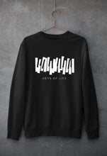 Load image into Gallery viewer, Piano Unisex Sweatshirt for Men/Women-Black-Ektarfa.online
