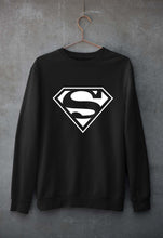 Load image into Gallery viewer, Superman Superhero Unisex Sweatshirt for Men/Women-Black-Ektarfa.online
