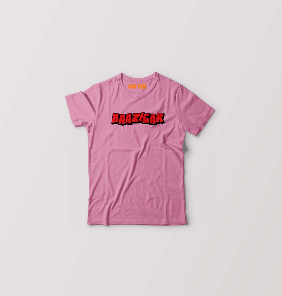 Baazigar Kids T-Shirt for Boy/Girl-Pink-Ektarfa.online