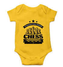 Load image into Gallery viewer, Viswanathan Anand Chess Kids Romper For Baby Boy/Girl-Yellow-Ektarfa.online
