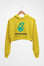 Load image into Gallery viewer, Petronas Crop HOODIE FOR WOMEN-Mustard Yellow-Ektarfa.online
