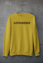 Load image into Gallery viewer, Justin Bieber Unisex Sweatshirt for Men/Women-S(40 Inches)-Mustard Yellow-Ektarfa.online
