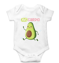 Load image into Gallery viewer, Avocado Kids Romper For Baby Boy/Girl-0-5 Months(18 Inches)-White-Ektarfa.online
