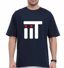 Load image into Gallery viewer, IIT Oversized T-Shirt for Men-Navy Blue-Ektarfa.online
