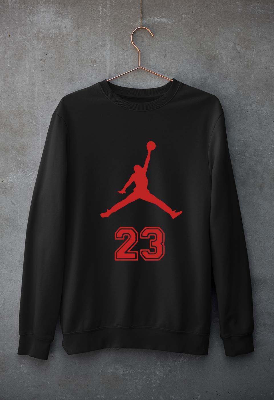 Michael Jordan Unisex Sweatshirt for Men/Women-Black-Ektarfa.online