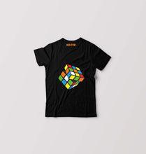Load image into Gallery viewer, Rubik&#39;s Cube Kids T-Shirt for Boy/Girl-Black-Ektarfa.online
