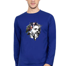 Load image into Gallery viewer, J. Cole Full Sleeves T-Shirt for Men-Royal Blue-Ektarfa.online
