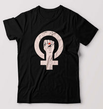 Load image into Gallery viewer, Feminist T-Shirt for Men-Black-Ektarfa.online
