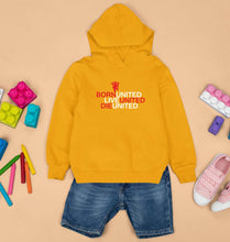 Load image into Gallery viewer, Born United Live United Die United Kids Hoodie for Boy/Girl-0-1 Year(22 Inches)-Mustard Yellow-Ektarfa.online
