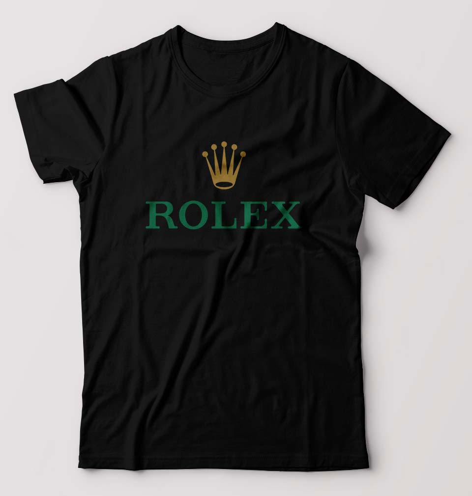 Rolex T-Shirt for Men-Black-Ektarfa.online