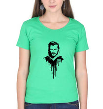 Load image into Gallery viewer, Thor Superhero T-Shirt for Women-Flag Green-Ektarfa.online
