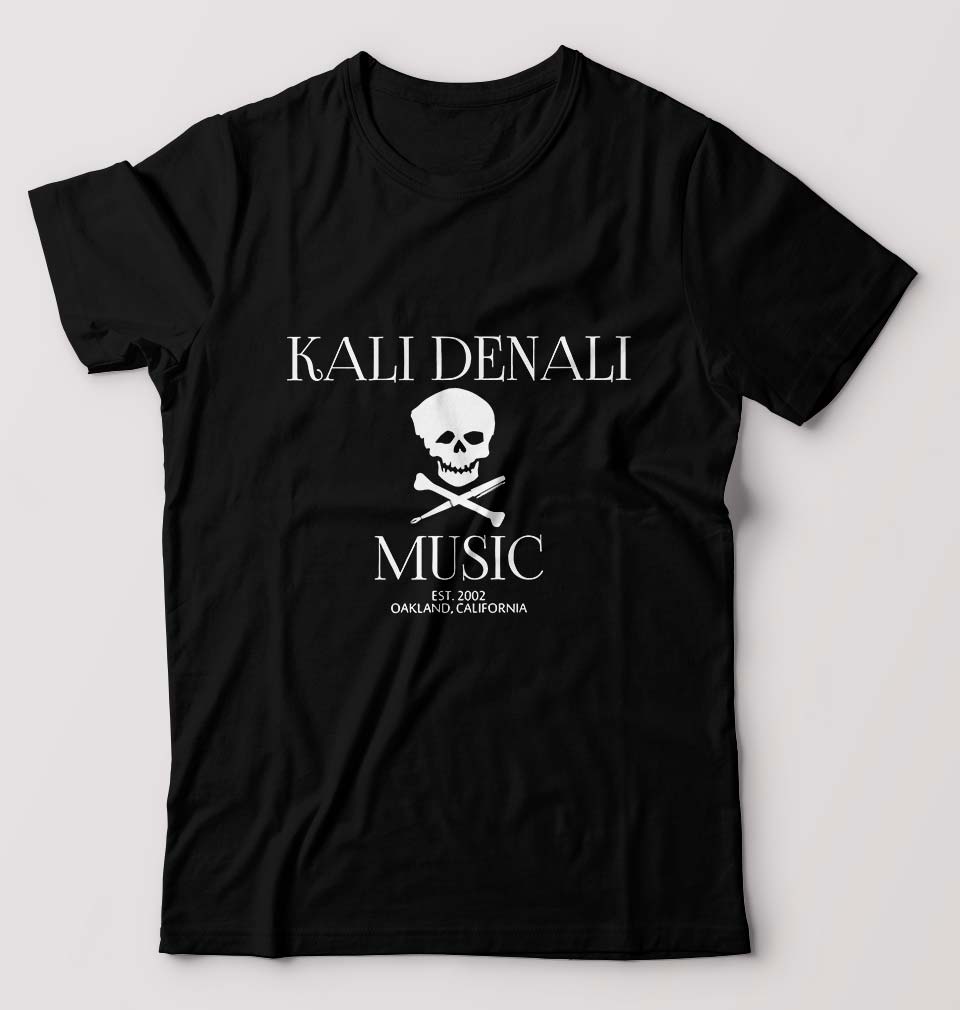 Kali Denali Bohemia T-Shirt for Men-Black-Ektarfa.online