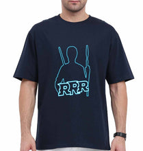 Load image into Gallery viewer, RRR Oversized T-Shirt for Men-Navy Blue-Ektarfa.online
