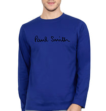 Load image into Gallery viewer, Paul Smith Full Sleeves T-Shirt for Men-Royal Blue-Ektarfa.online
