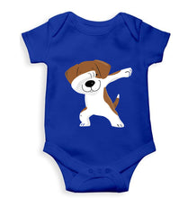 Load image into Gallery viewer, Dab Dog Kids Romper For Baby Boy/Girl-0-5 Months(18 Inches)-Royal Blue-Ektarfa.online
