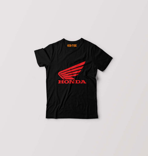 Honda Kids T-Shirt for Boy/Girl-Black-Ektarfa.online