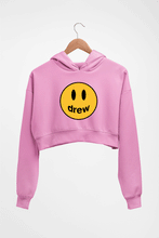 Load image into Gallery viewer, Drew House Crop HOODIE FOR WOMEN-Light Baby Pink-Ektarfa.online
