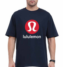 Load image into Gallery viewer, Lululemon Oversized T-Shirt for Men-Navy Blue-Ektarfa.online
