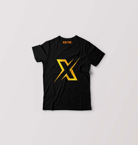 Battlegrounds Mobile India (BGMI) Xspark Esport Kids T-Shirt for Boy/Girl-Black-Ektarfa.online