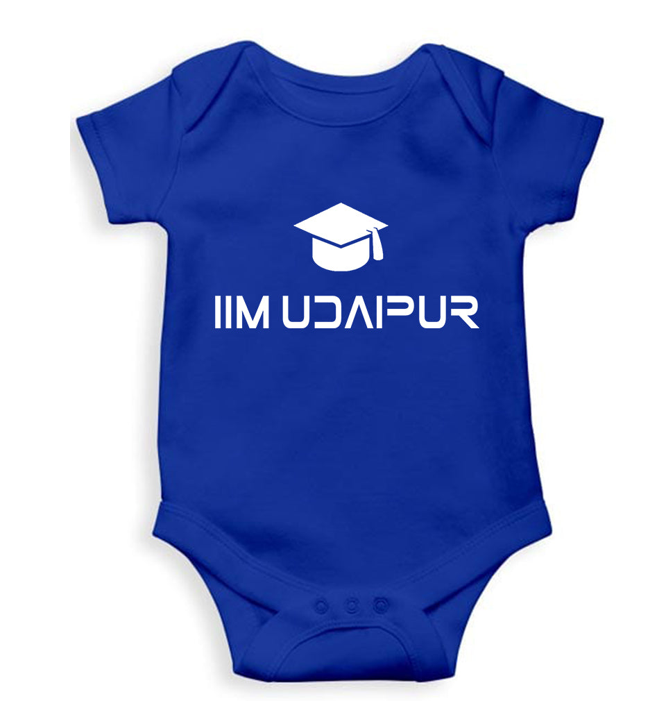 IIM Udaipur Kids Romper For Baby Boy/Girl-Royal Blue-Ektarfa.online