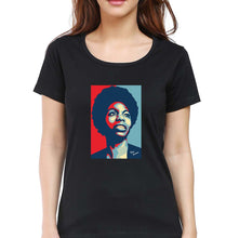Load image into Gallery viewer, Nina Simone T-Shirt for Women-Black-Ektarfa.online
