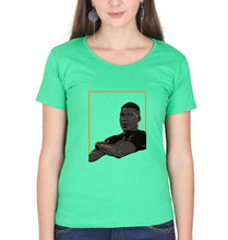 Load image into Gallery viewer, Kylian Mbappé T-Shirt for Women-Flag Green-Ektarfa.online
