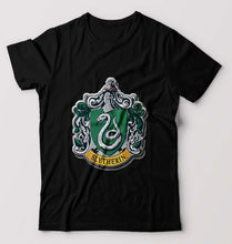 Load image into Gallery viewer, Slytherin Harry Potter T-Shirt for Men-Black-Ektarfa.online

