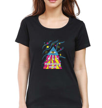 Load image into Gallery viewer, Psychedelic Music T-Shirt for Women-Black-Ektarfa.online
