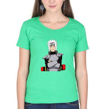 Load image into Gallery viewer, Jiraiya T-Shirt for Women-Flag Green-Ektarfa.online
