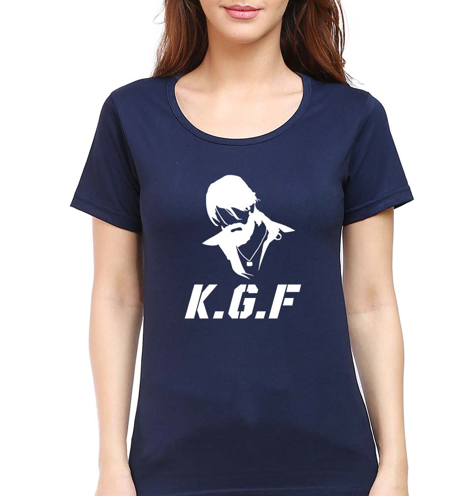 KGF T-Shirt for Women-Navy Blue-Ektarfa.online