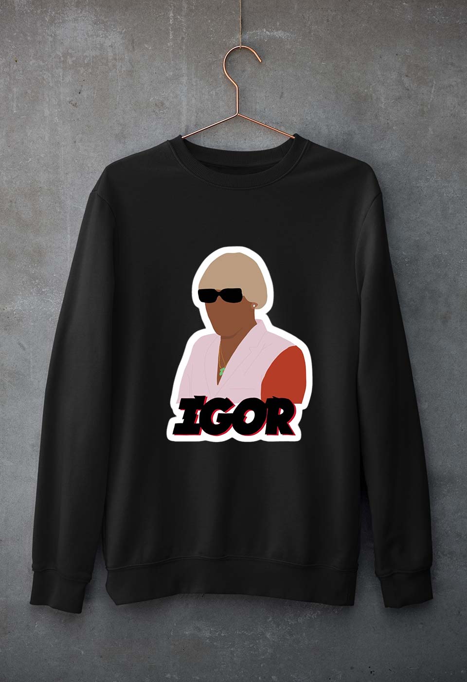 Igor Unisex Sweatshirt for Men/Women-Black-Ektarfa.online
