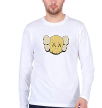Load image into Gallery viewer, Kaws Full Sleeves T-Shirt for Men-White-Ektarfa.online

