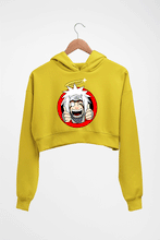 Load image into Gallery viewer, Jiraiya Crop HOODIE FOR WOMEN-Mustard Yellow-Ektarfa.online
