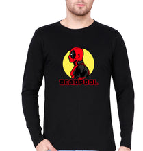 Load image into Gallery viewer, Deadpool Superhero Full Sleeves T-Shirt for Men-Black-Ektarfa.online
