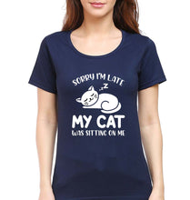 Load image into Gallery viewer, Cat T-Shirt for Women-Ektarfa.online
