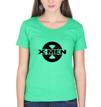 Load image into Gallery viewer, X-Men T-Shirt for Womena-flag green-Ektarfa.online
