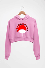 Load image into Gallery viewer, Sharingan Crop HOODIE FOR WOMEN-Light Baby Pink-Ektarfa.online

